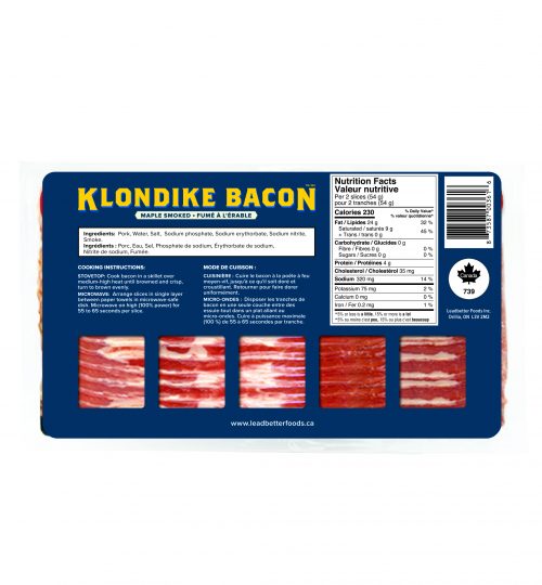 Klondike No Sugar 500g Back