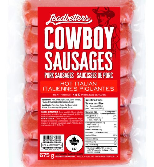 PRZ-SO11 - Sausage Pork Hot Italian VP