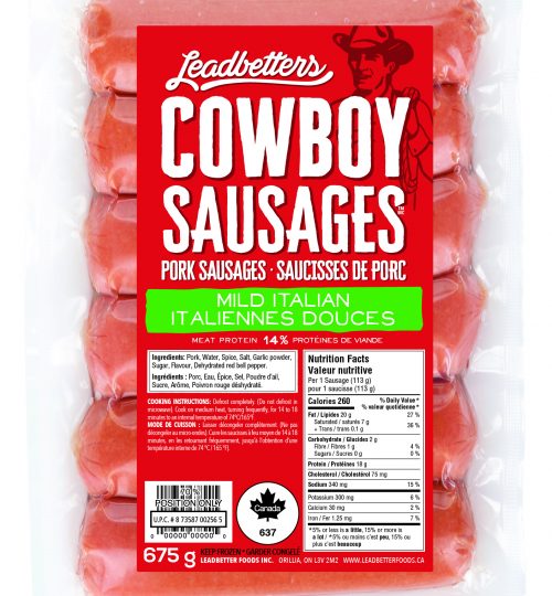 PRZ-SO12 - Sausage Pork Mild Italian VP